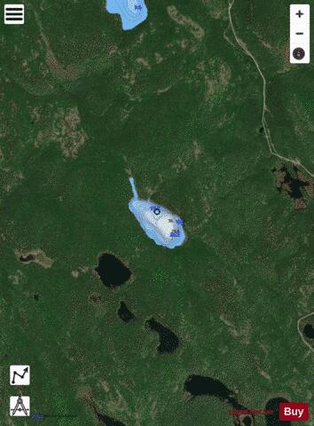 Dolan L. depth contour Map - i-Boating App - Satellite