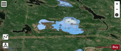 Strouth Lake depth contour Map - i-Boating App - Satellite