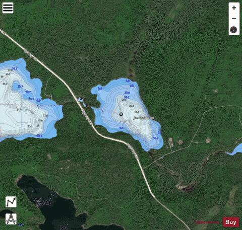 Jim Christ Lake depth contour Map - i-Boating App - Satellite
