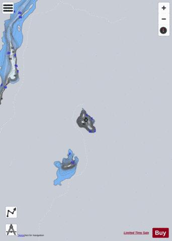 Smilsky Lake 3 depth contour Map - i-Boating App - Satellite