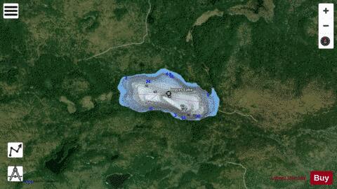Joyces Lake / Stoughton Lake depth contour Map - i-Boating App - Satellite