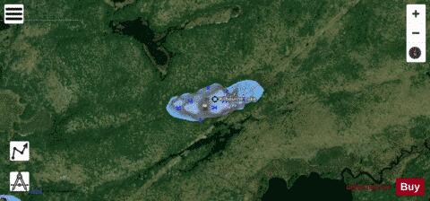 Kilbourne Lake depth contour Map - i-Boating App - Satellite