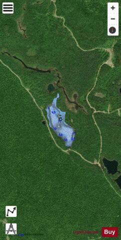 Lake No 11, Sault Ste Marie depth contour Map - i-Boating App - Satellite