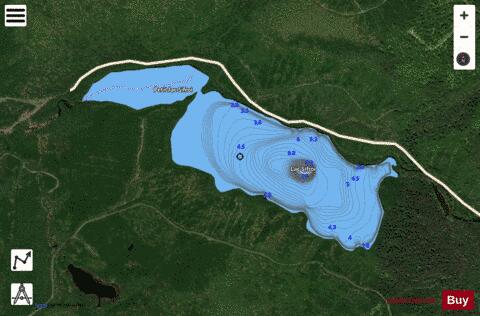 Sifroi, Lac depth contour Map - i-Boating App - Satellite