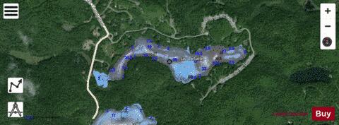 La Salle, Lac depth contour Map - i-Boating App - Satellite