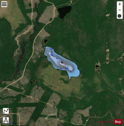 Racine, Lac depth contour Map - i-Boating App - Satellite