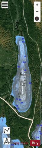 Nord, Lac du depth contour Map - i-Boating App - Satellite