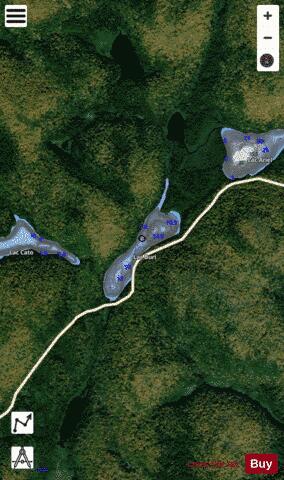 Buri, Lac depth contour Map - i-Boating App - Satellite