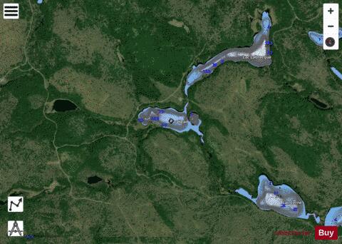 Head, Lac depth contour Map - i-Boating App - Satellite
