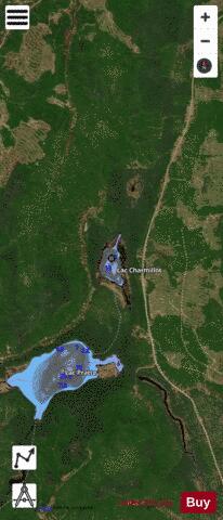 Charmillot, Lac depth contour Map - i-Boating App - Satellite