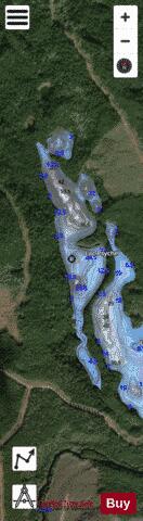 Psyche, Lac depth contour Map - i-Boating App - Satellite