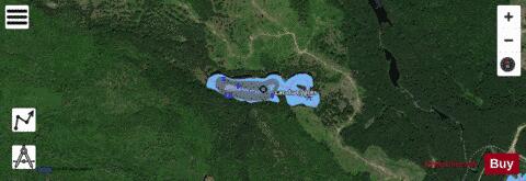 Cypres, Lac du depth contour Map - i-Boating App - Satellite