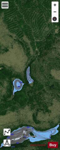 Cygne, Lac du depth contour Map - i-Boating App - Satellite