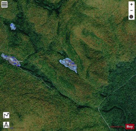 Malard, Lac depth contour Map - i-Boating App - Satellite