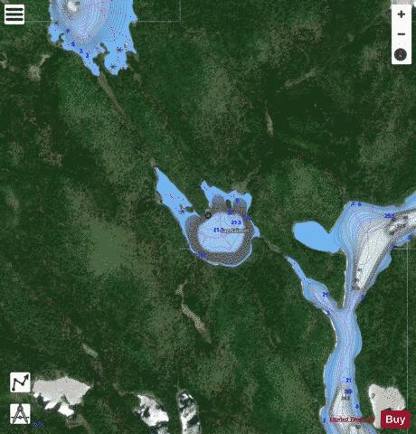 Saimiri, Lac depth contour Map - i-Boating App - Satellite