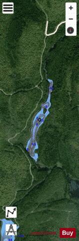 Maubeches, Lac des depth contour Map - i-Boating App - Satellite