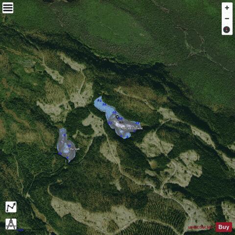 Orient, Lac de l' depth contour Map - i-Boating App - Satellite