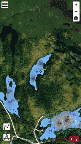Anne  Lac depth contour Map - i-Boating App - Satellite