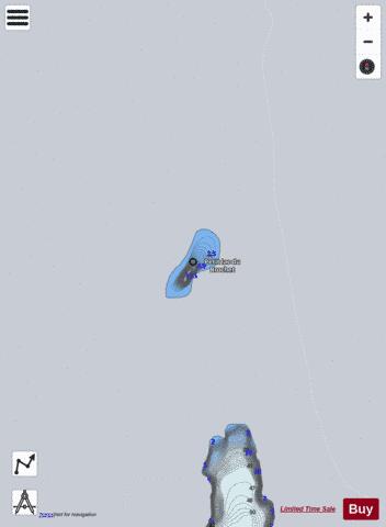 Brochet  Petit Lac Du depth contour Map - i-Boating App - Satellite