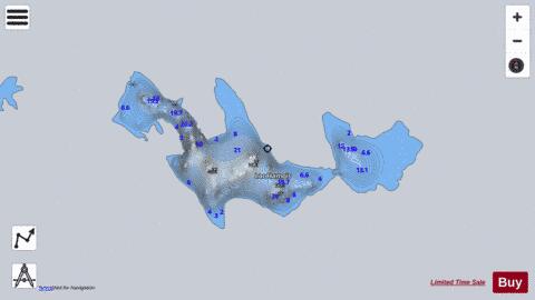 Harnois  Lac depth contour Map - i-Boating App - Satellite