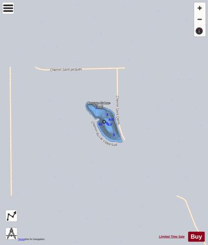 Lippe  Lac depth contour Map - i-Boating App - Satellite