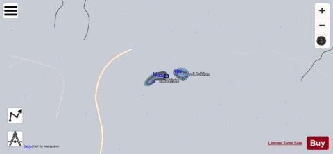 Neree  Lac depth contour Map - i-Boating App - Satellite