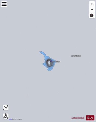Periard  Lac depth contour Map - i-Boating App - Satellite