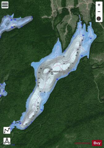 SAINT-ELPHEGE depth contour Map - i-Boating App - Satellite