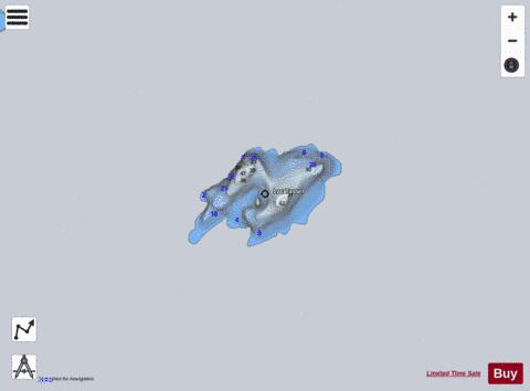 Tassel  Lac depth contour Map - i-Boating App - Satellite