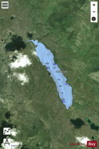 Teenah depth contour Map - i-Boating App - Satellite