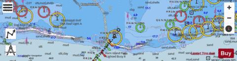 DAUPHIN ISLAND ALA TO HORN ISLAND MISS Marine Chart - Nautical Charts App - Satellite