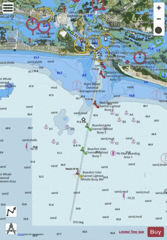 MOREHEAD CITY HARBOR  Marine Chart - Nautical Charts App - Satellite