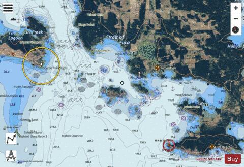 BELLINGHAM TO EVERETT INC SAN JUAN ISLANDS  SAN JUAN CHAN Marine Chart - Nautical Charts App - Satellite