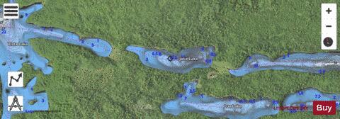 Jake Lake depth contour Map - i-Boating App - Satellite