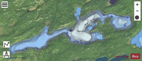 Lake Vera depth contour Map - i-Boating App - Satellite
