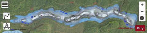 Lake West Pike depth contour Map - i-Boating App - Satellite