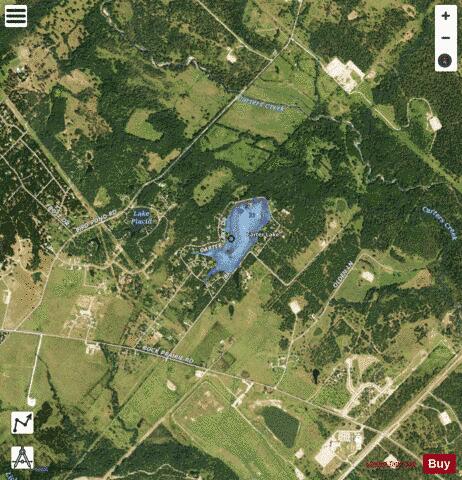 Carter Lake depth contour Map - i-Boating App - Satellite