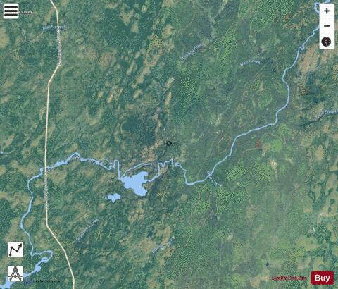 Bear Lake C depth contour Map - i-Boating App - Satellite