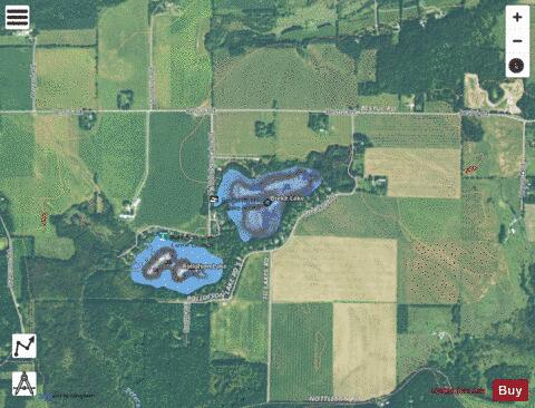 Brekke Lake (Bestuk) depth contour Map - i-Boating App - Satellite