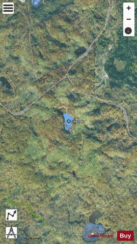 Frog Lake depth contour Map - i-Boating App - Satellite