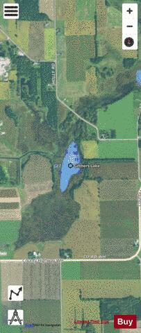 Giltners Lake depth contour Map - i-Boating App - Satellite