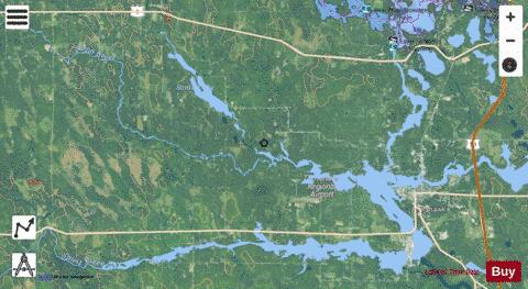 Lake Mohawksin depth contour Map - i-Boating App - Satellite