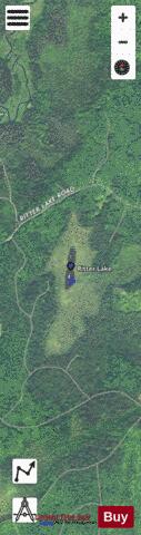 Ritter Lake depth contour Map - i-Boating App - Satellite