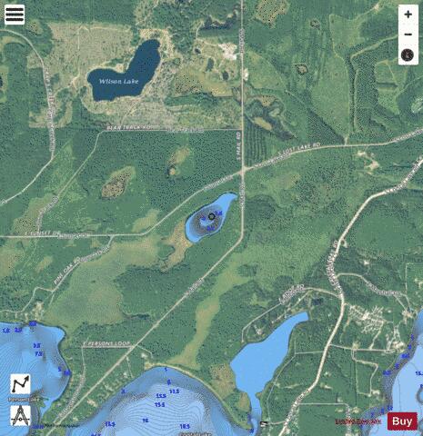 Unnamed 2582900 depth contour Map - i-Boating App - Satellite