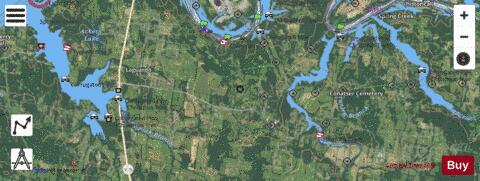 Cumberland River section 11_532_802 depth contour Map - i-Boating App - Satellite