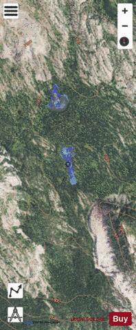 Rattlesnake Lake #15 depth contour Map - i-Boating App - Satellite