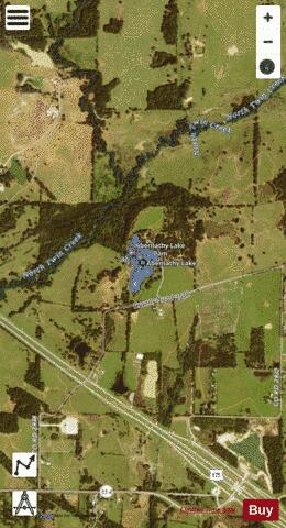 Abernathy Lake depth contour Map - i-Boating App - Satellite