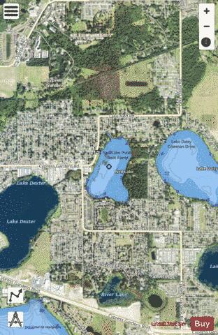 NED LAKE depth contour Map - i-Boating App - Satellite