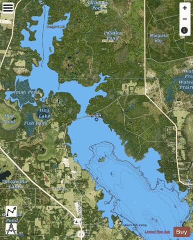 RIVER STYX depth contour Map - i-Boating App - Satellite