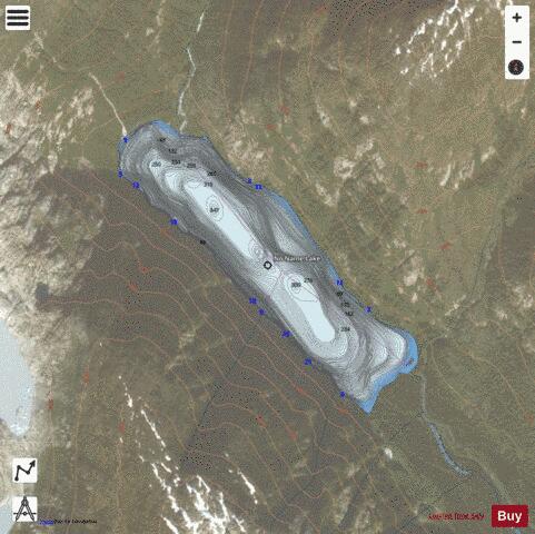 Soul? Lake depth contour Map - i-Boating App - Satellite